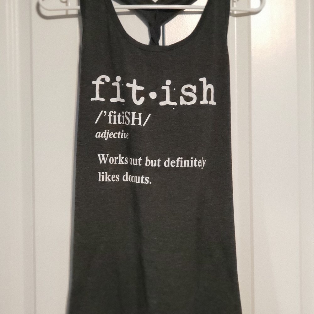 Finish Tank Top Size Medium